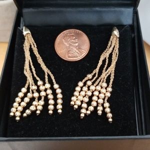 14kt Dangle Earrings